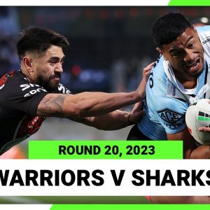 New Zealand Warriors v Cronulla-Sutherland Sharks | NRL 2023 Round 20 | Full Match Replay
