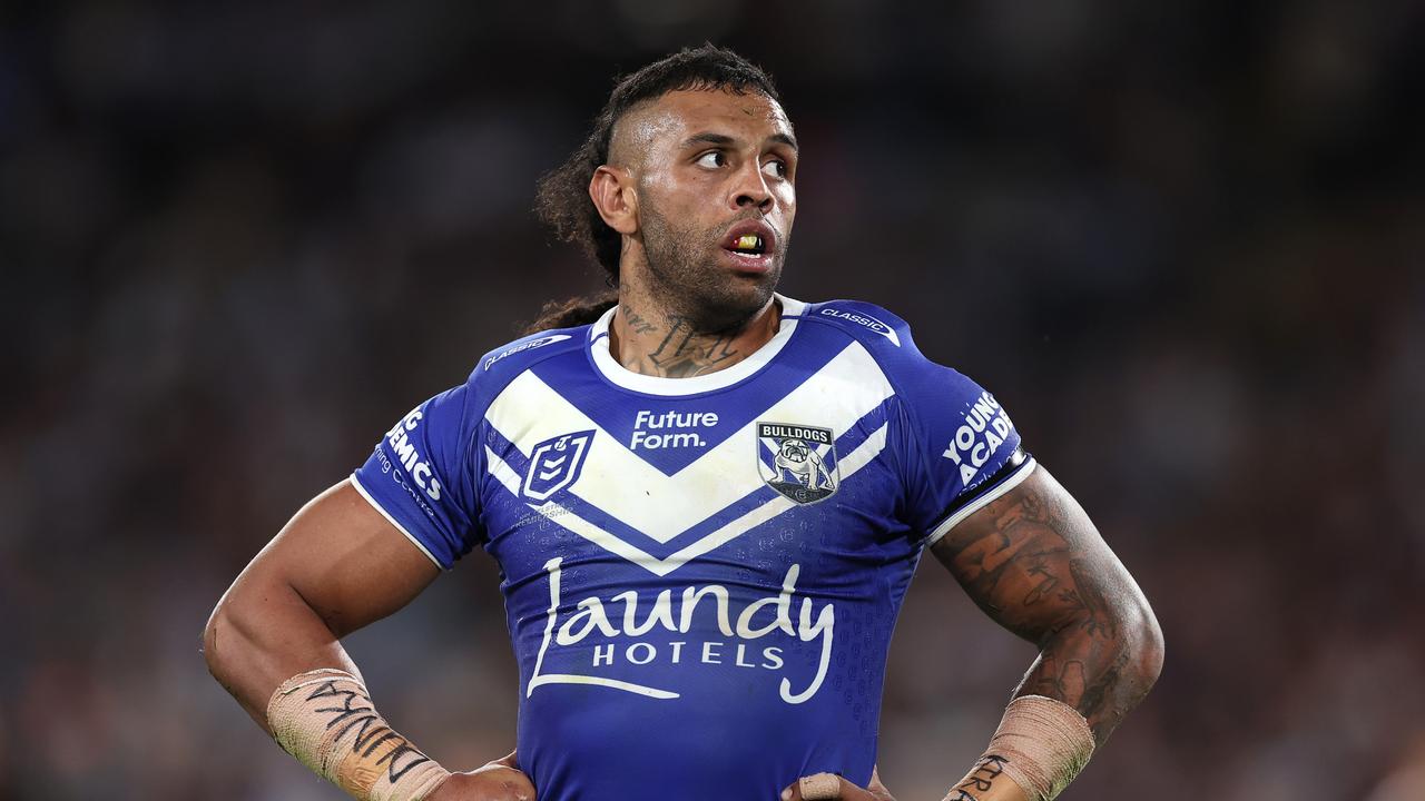 NRL star Josh Addo-Carr is under investigation by NSW Police after allegedly failing a roadside drug test over the weekend. Picture: Cameron Spencer/Getty Images