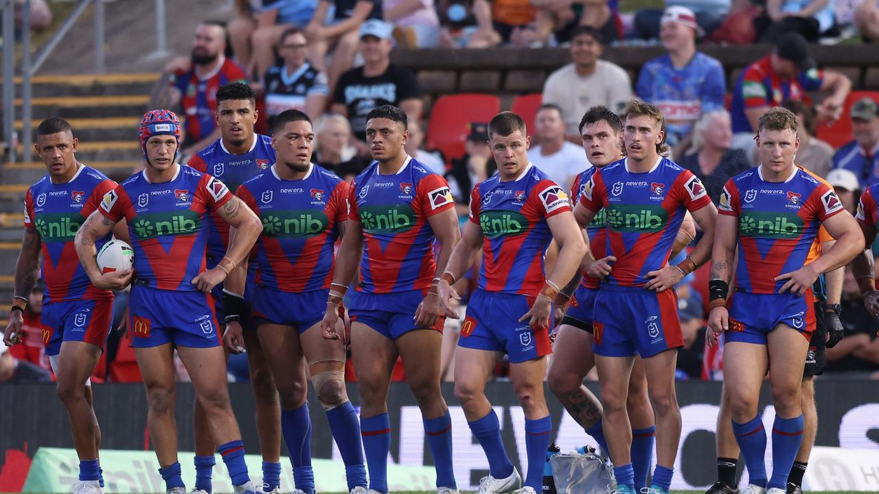 The Knights sit 12th on the ladder after Magic Round. Picture: Getty Images