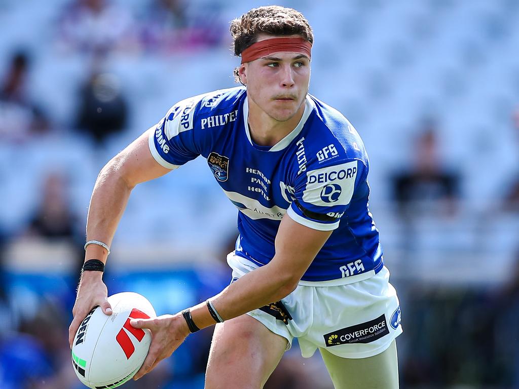 Samuel Healey playing for Newtown in the 2024 NSW Cup grand final. Picture: NRL Photos