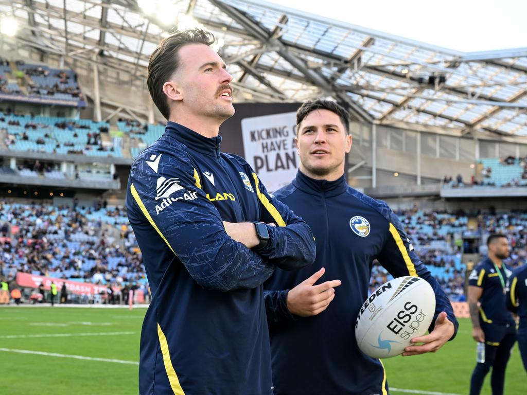 Moses admits he will take some inspiration from Clint Gutherson, but will have his own captaincy style at Parramatta. Picture: NRL Photos