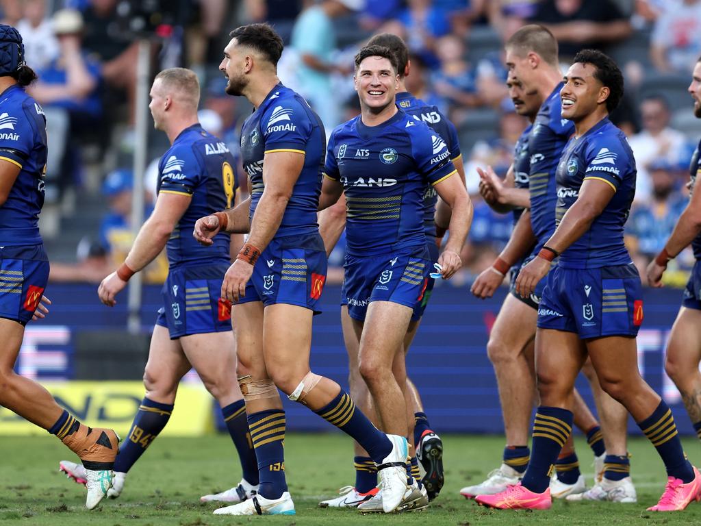 Mitchell Moses takes over the captaincy from Clint Gutherson. Picture: Brendon Thorne/Getty Images